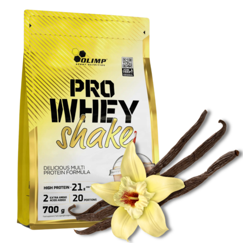 Olimp Pro Whey Shake 700g Odżywka białkowa WPC700g smak waniliowy