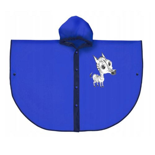 Peleryna przeciwdeszczowa dla dzieci Ravi- niebieski